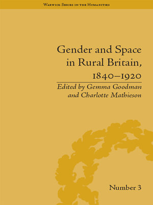 cover image of Gender and Space in Rural Britain, 1840–1920
